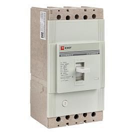 Выключатель автоматический 315А 3П трехполюсный ВА-99 35кА тип AC с термомагнитным регулируемым расцепителем IP30 PROxima mccb99-400-315 EKF от поставщика КабельСпецСтрой
