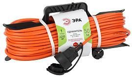 Удлинитель силовой без заземления UFx-1-2x1.5-50m-IP44 на рамке 1 гнездо 40м ПВС 2х1.5 Б0046823 ЭРА от поставщика КабельСпецСтрой