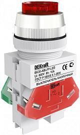 Выключатель кнопочный ABLFP диаметр 30мм красный LED 220В ВK-30 DEKra 25048DEK DEKraft от поставщика КабельСпецСтрой Выключатель кнопочный ABLFP диаметр 30мм красный LED 220В ВK-30 DEKra 25048DEK DEKraft от поставщика КабельСпецСтрой