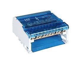 Шина на DIN-рейку в корпусе (кросс-модуль) 3L+PEN 4*11 081-06-05/081-06-005 HLT от поставщика КабельСпецСтрой