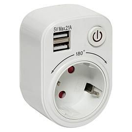 Розеточный блок с USB SB-01 EKF PROxima от поставщика КабельСпецСтрой