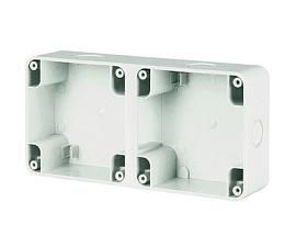 DKC DIS137102 Коробка для настенной установки на 2 поста от поставщика КабельСпецСтрой