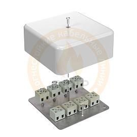 Коробка огнестойкая для к/к 40-0470-FR10.0-8 Е15-Е120 103х103х45 Промрукав от поставщика КабельСпецСтрой