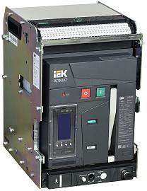 ARMAT Воздушный автоматический выключатель выдвижного исполнения 3P типоразмер A 66кА 1600А расцепитель TY с комплектом аксессуаров 220В: мотор привод независимый расцепитель катушка отключения IEK от поставщика КабельСпецСтрой